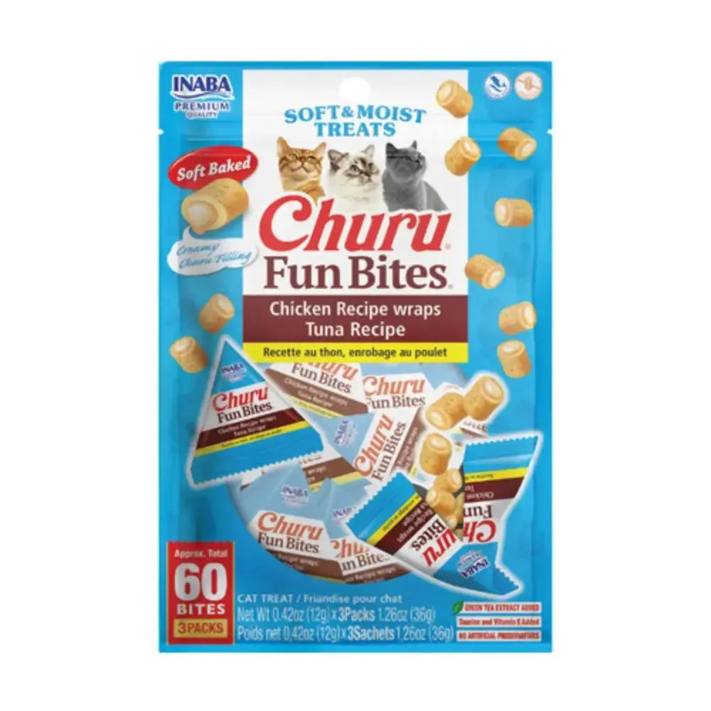 Churu Fun Bites Cat Treats Chicken & Tuna