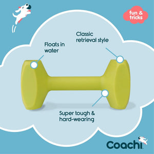 Company of Animals Coachi Training Dumbbell Features