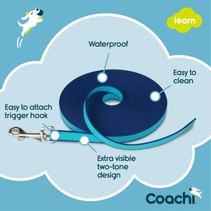 Company of Animals Coachi Waterproof Training Line Features