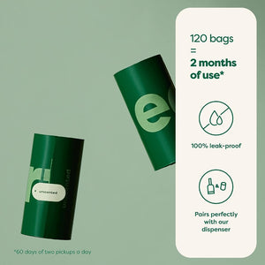 Earth Rated Refill Rolls 120 = 2 Months of Use