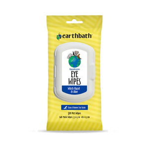 Earthbath Hypoallergenic Eye Wipes Fragrance Free Front View