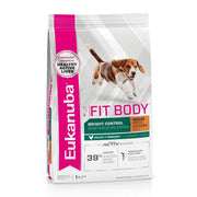 Eukanuba Fit Body Weight Control Medium Breed - pack size information South Africa ecommerce