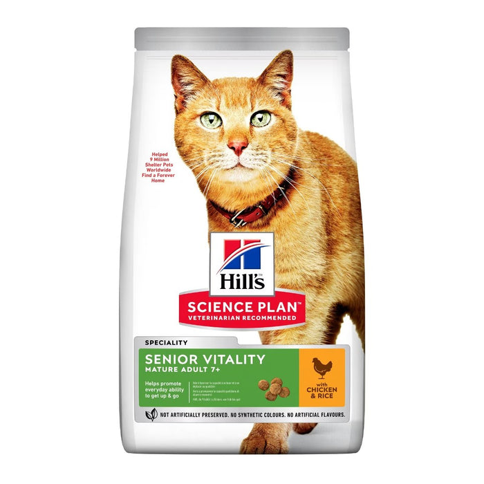 Hill's Science Plan Feline Senior Vitality Chicken Cat Food