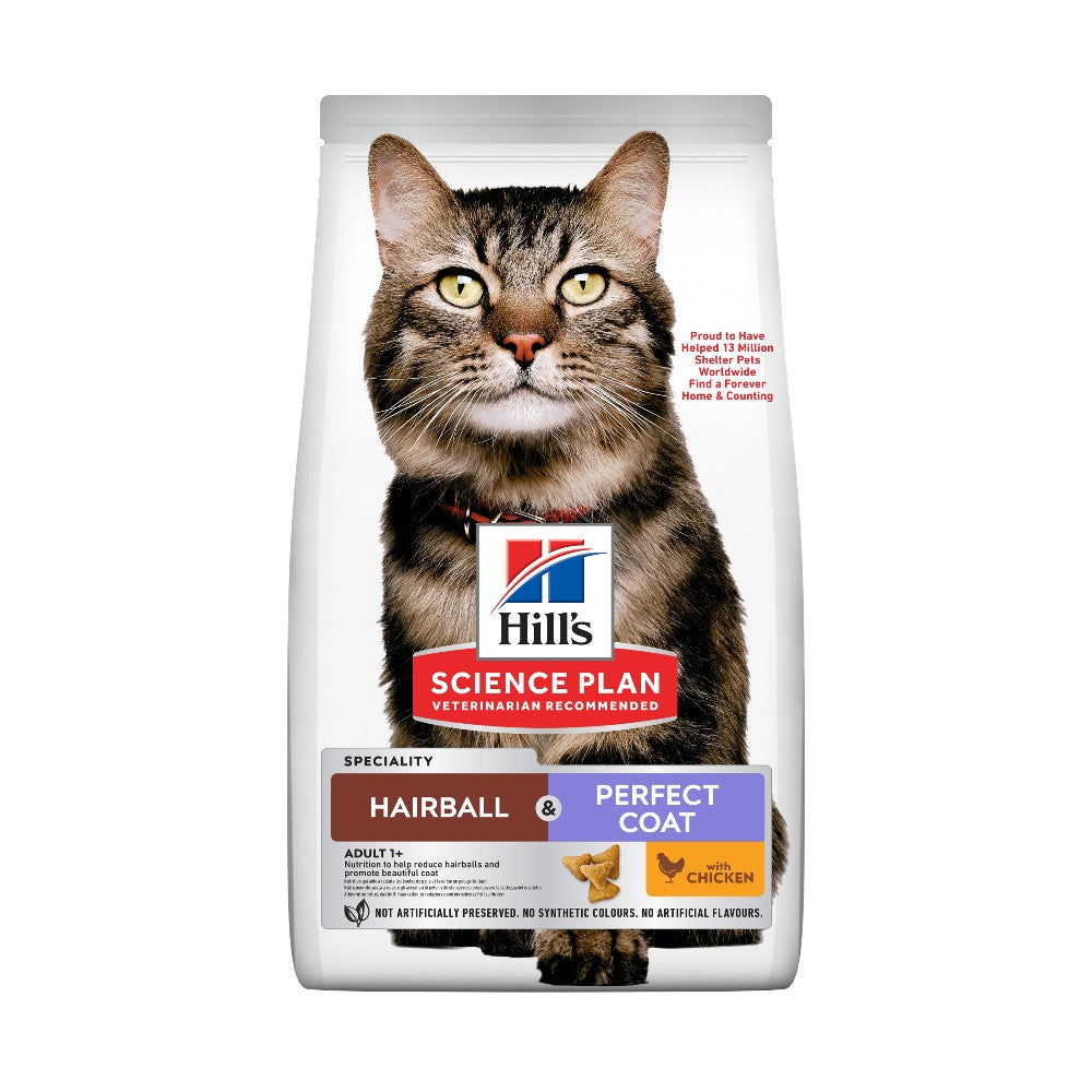 Hill's Science Plan Hairball & Perfect Coat Cat Food