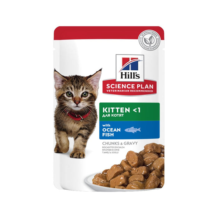 Hill's Science Plan Kitten Food Ocean Fish Pouches
