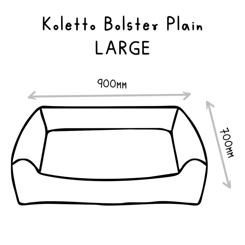 Huntlea Koletto Bolster All Season Dog Bed