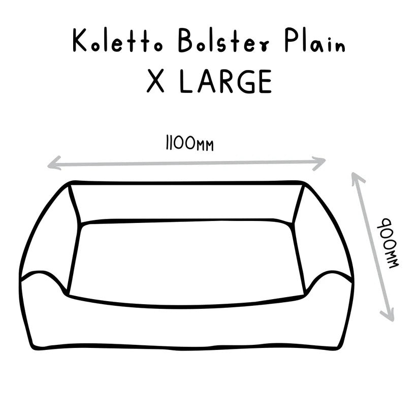 Huntlea Koletto Bolster All Season Dog Bed