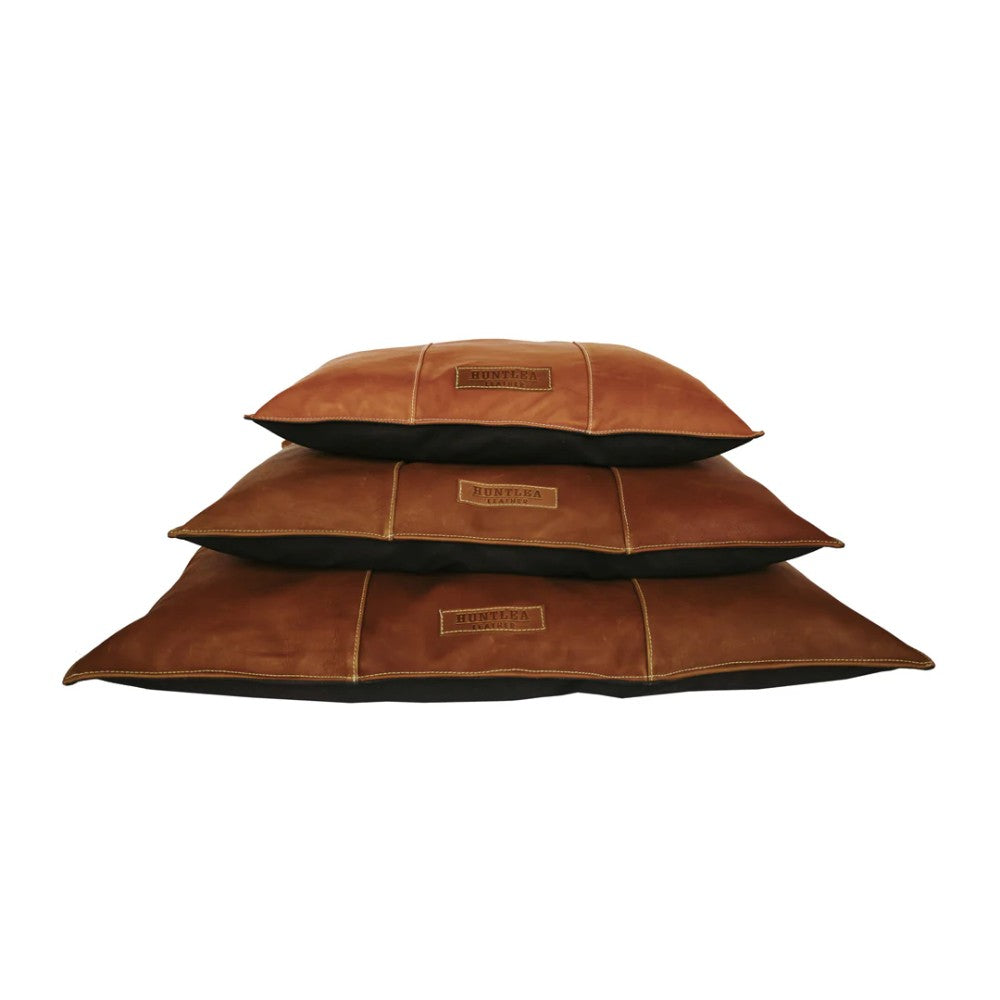 Huntlea Leather Pillow Dog Bed