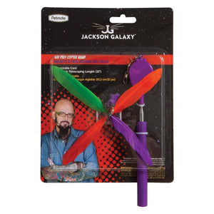 Jackson Galaxy Air Prey Copter Wand with Packaging