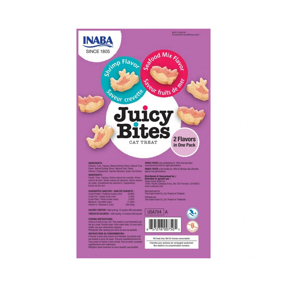 Juicy Bites Cat Treats Shrimp & Seafood