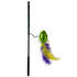 JW Pet Cataction Wanderfuls Wand Green Fish