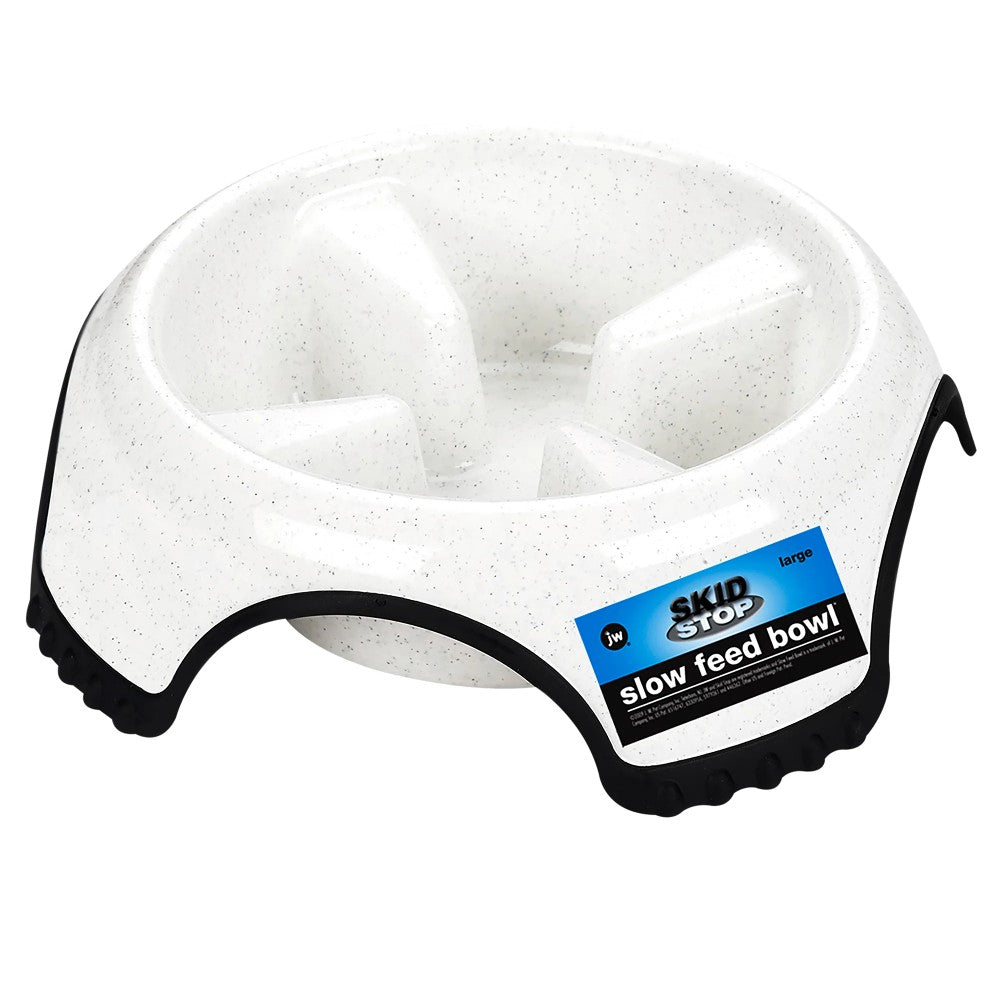 JW Pet Skid Stop Slow Feed Bowl