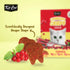 Kit Cat Cranberry Crisps - Chicken 60g Bag Cat Treats - Shape of Treats