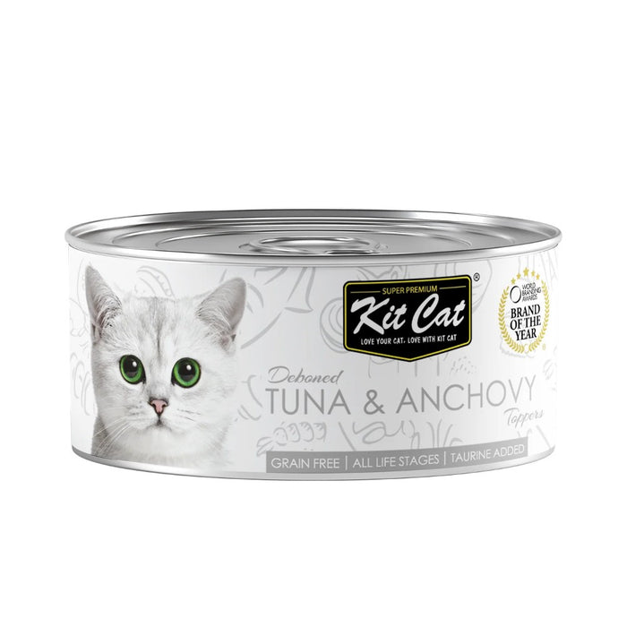 Kit Cat Wet Cat Food Deboned Tuna & Anchovy