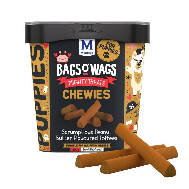 Montego Bags O' Wags Chewies - Puppy Toffee Chews