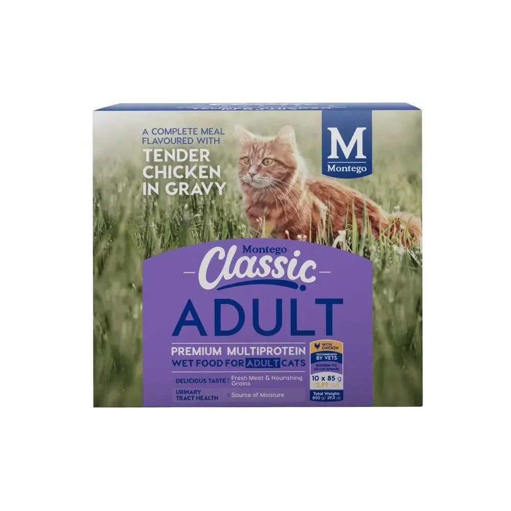 Montego Classic Adult Cat Wet Food - Chicken