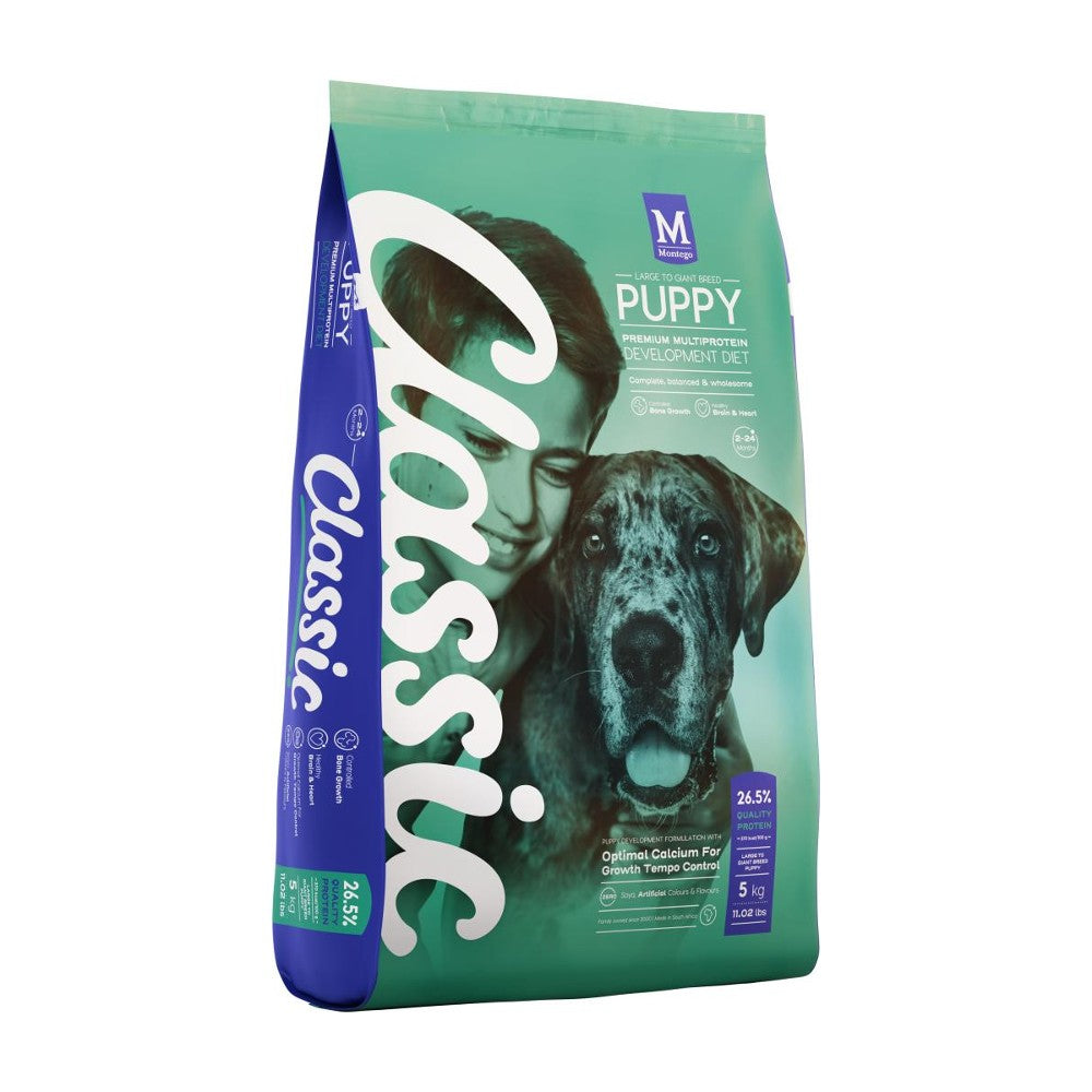 Montego Classic - Large Breed Puppy Packaging Front