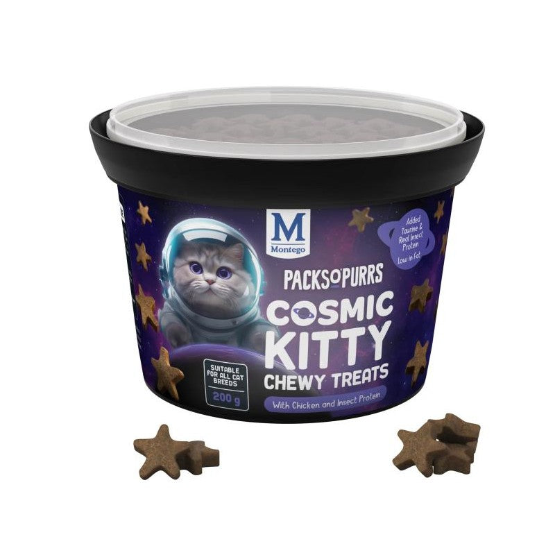 Montego Packs O' Purrs Chewies - Chicken & Insect Protein