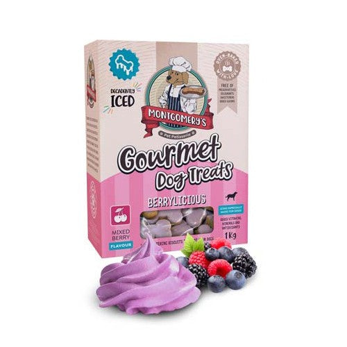 Montgomery's Berrylicious Iced Biscuits