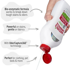 Nature's Miracle Laundry Boost In-Wash Stain & Odour Remover Features and Benefits