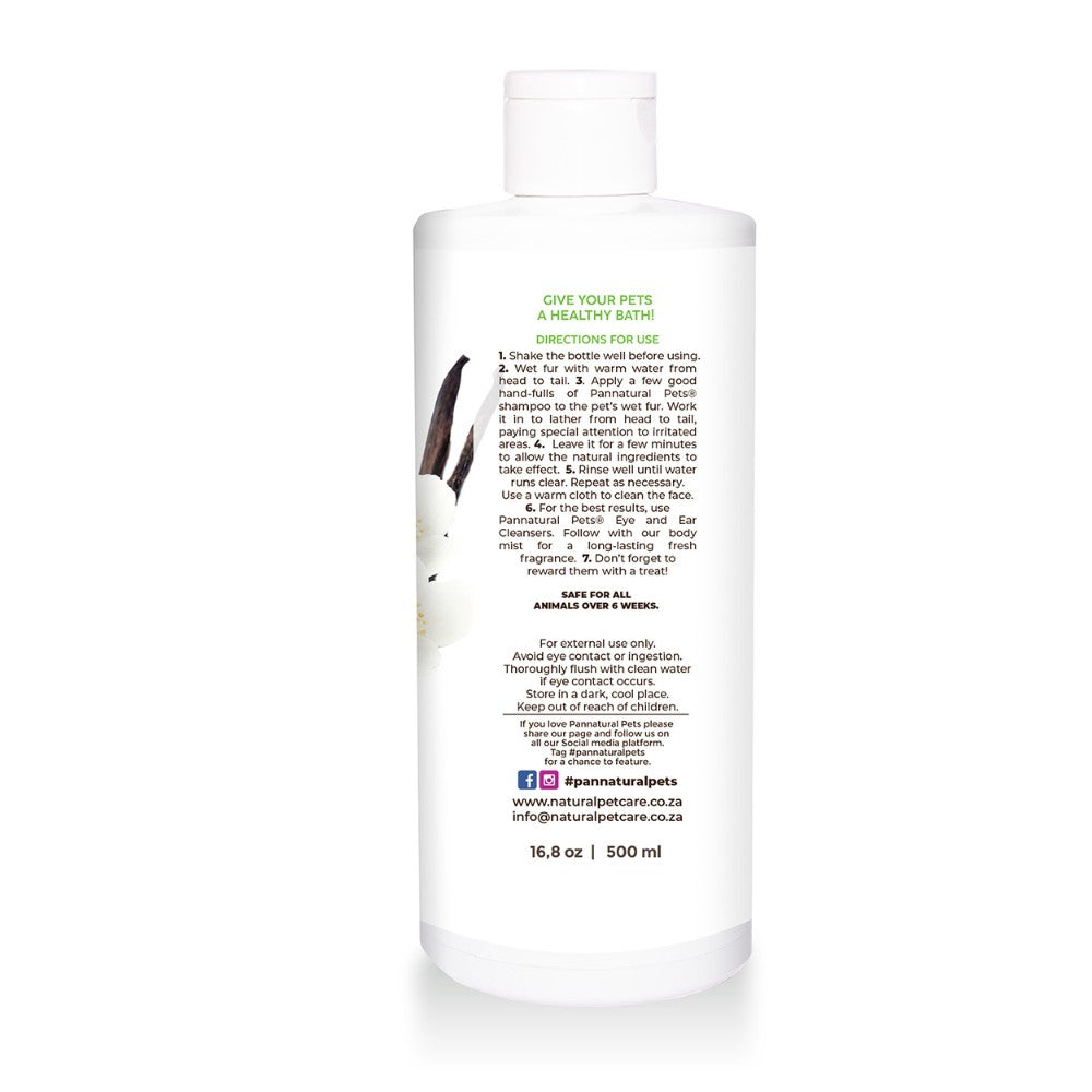 Pannatural Pets Dry Skin Shampoo Oatmeal & Vanilla