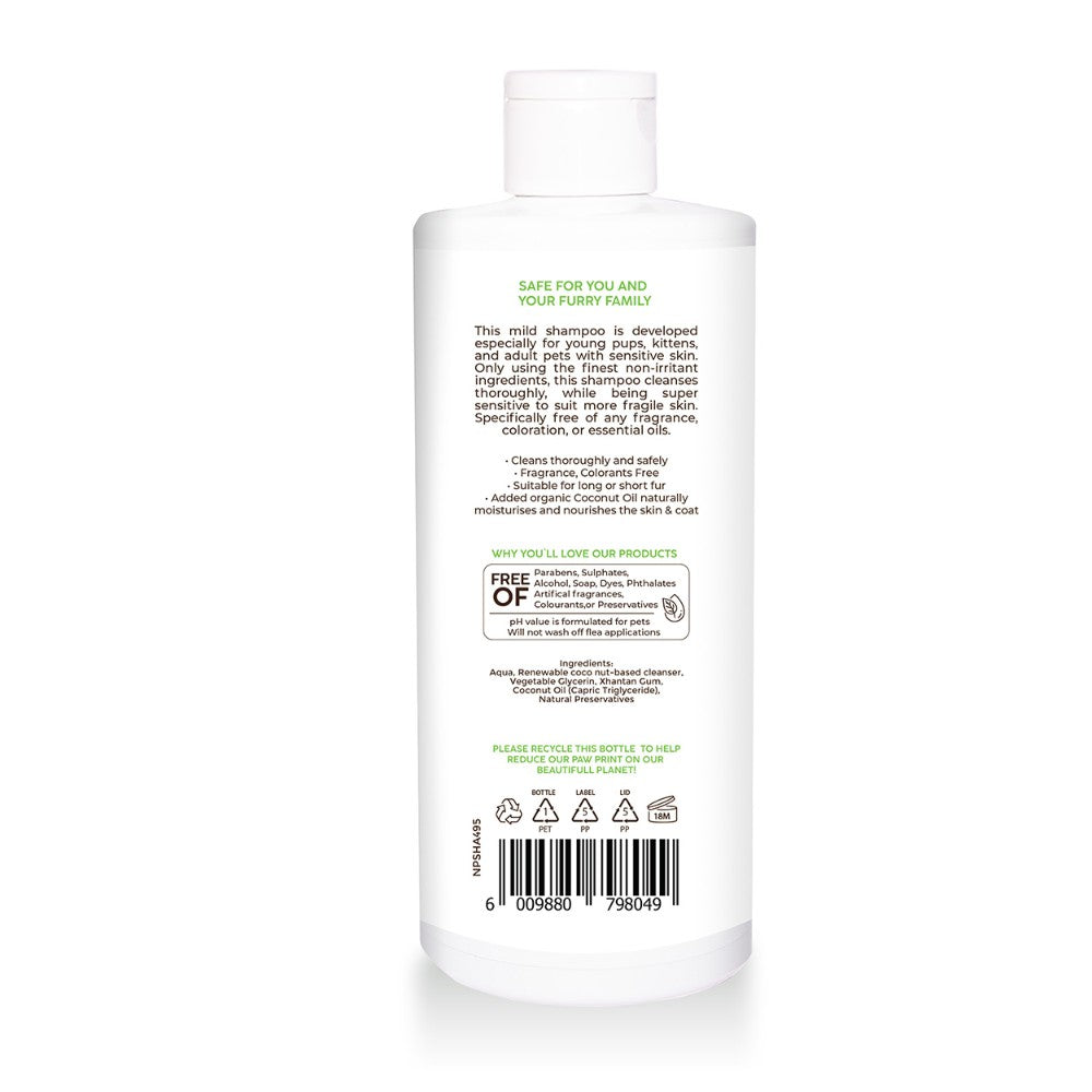 Pannatural Pets Hypo Allergen Shampoo