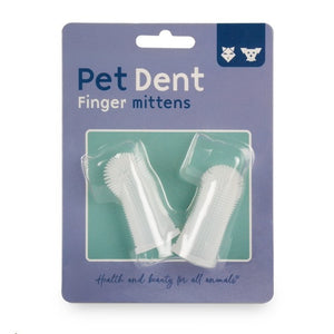 Pet Dent Finger Mitten Pack Of Two