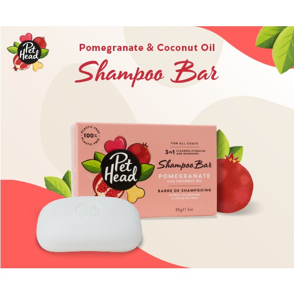 Pet Head Pomegranate Shampoo Bar