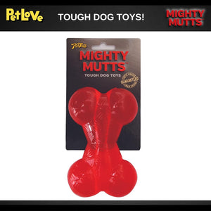 PetLove Mighty Mutts Rubber Bone Packaging