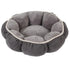 Petmate Aspen Pet Puffy Round Cat Bed Copen Blue