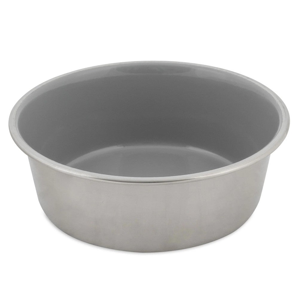 Petmate Painted Stainless Steel Bowl - Small