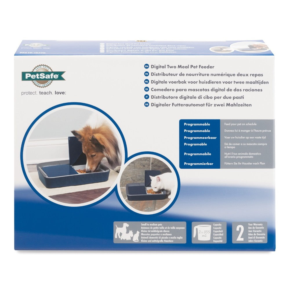 PetSafe 2 Meal Pet Feeder Packaging