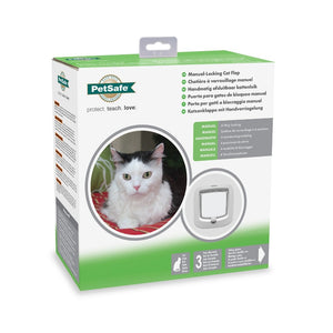 PetSafe Staywell Manual 4 Way Locking Cat Flap With Packaging