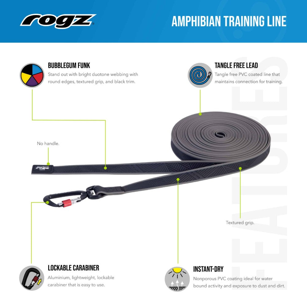Rogz Amphibian Training Line Benefits and Features