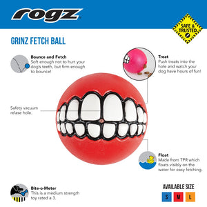 Rogz Ballz Grinz Features and Benefits