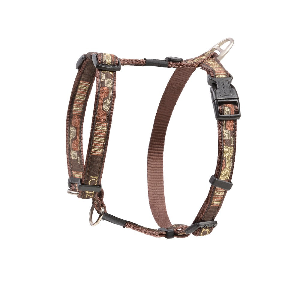 Rogz Fancy Dress Dog Classic Harness Mocha Bone