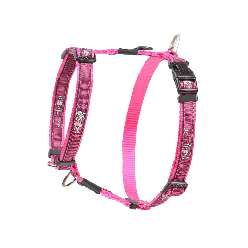 Rogz Fancy Dress Dog Classic Harness Pink Love