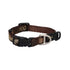 Rogz Fancy Dress Dog Collars Mocha Bone