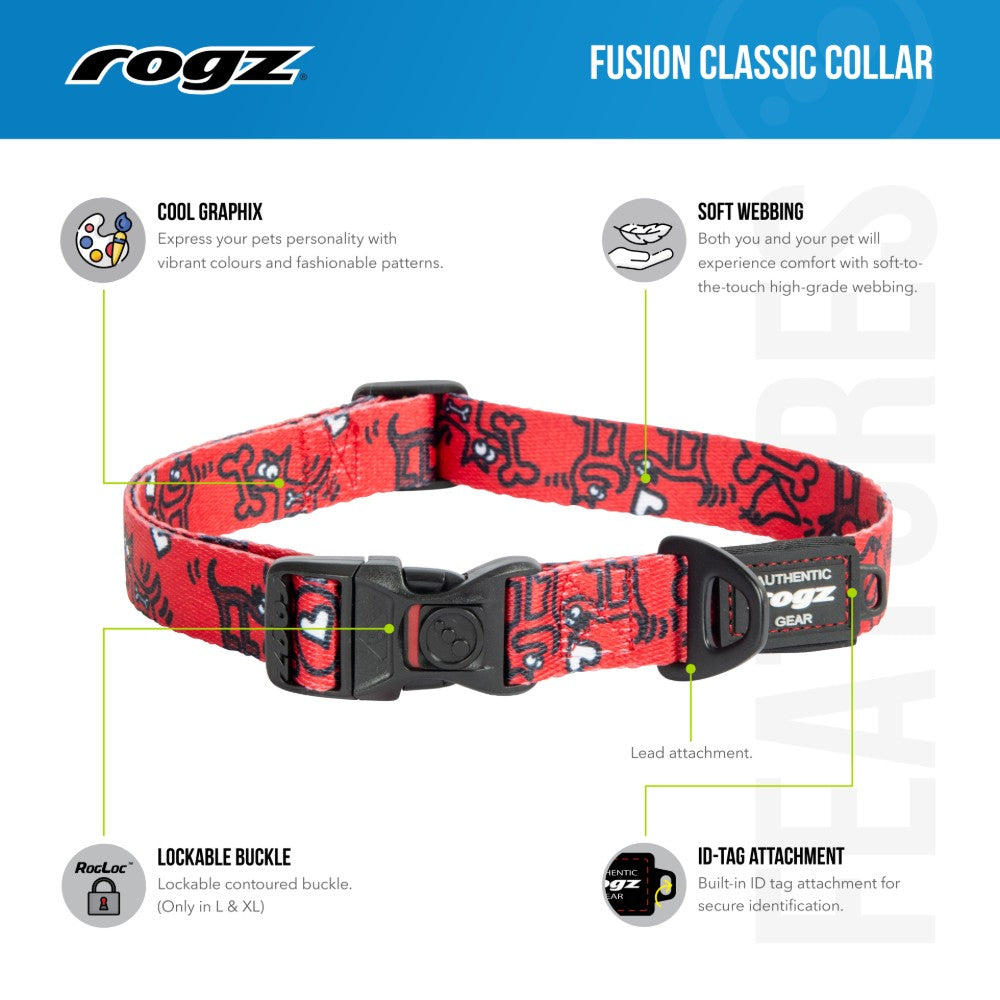 Rogz Fusion Classic Dog Collar Benefits and Features