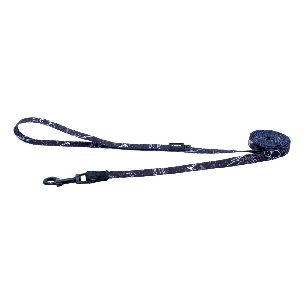 Rogz Fusion Classic Dog Lead Midnight Black