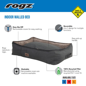 Rogz Indoor Cushioned Bed Benefits and Features