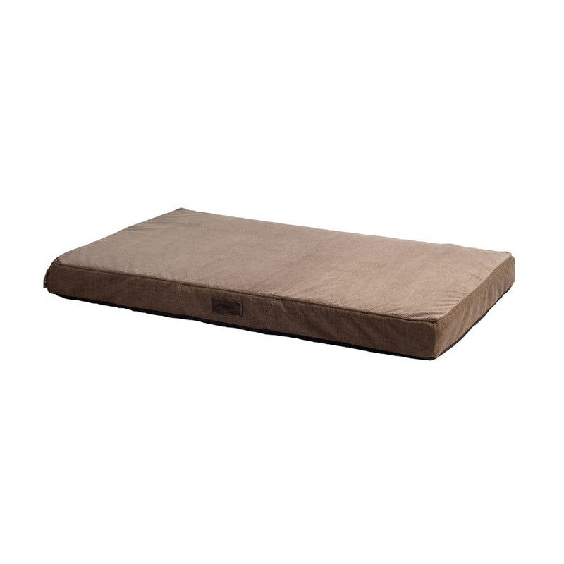 Rogz Lounge Flat Rectangular Bed - Brown