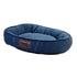 Rogz Lounge Oval Walled Bed - Navy