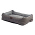 Rogz Lounge Walled Rectangular Bed - Grey