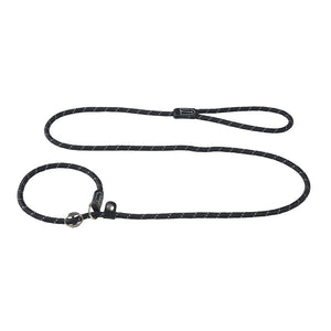 Rogz Rope Quick-Fit Collar/Lead Black