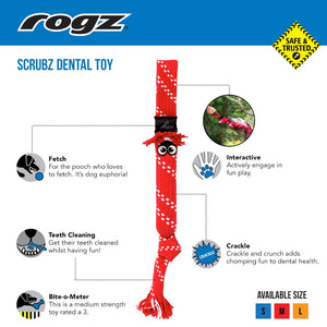 Rogz Scrubz Oral Care Dog Toy Features and Benefits