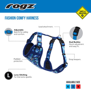 Rogz Small Dogs Fashion Harness Benefits and Features