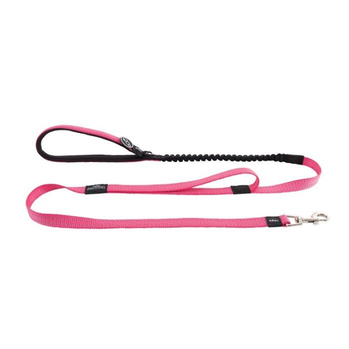 Rogz Utility Bungee Lead Medium Pink