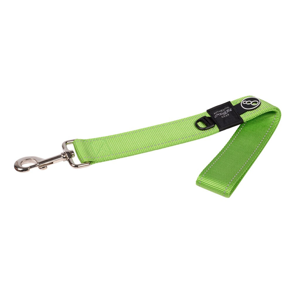 Rogz Utility Reflective Classic Lead Landing Strip Lime