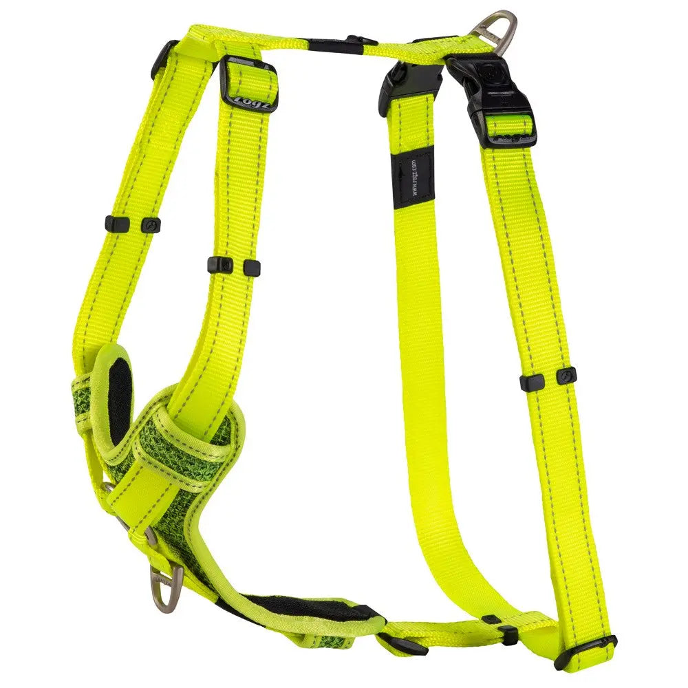 Rogz Utility Reflective Control Harness Yellow